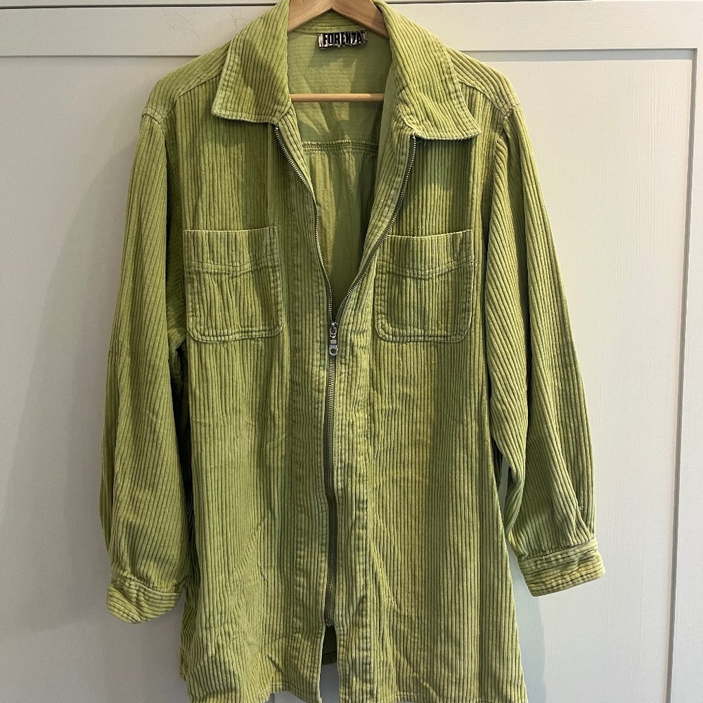 Forenza Green Corduroy Jacket